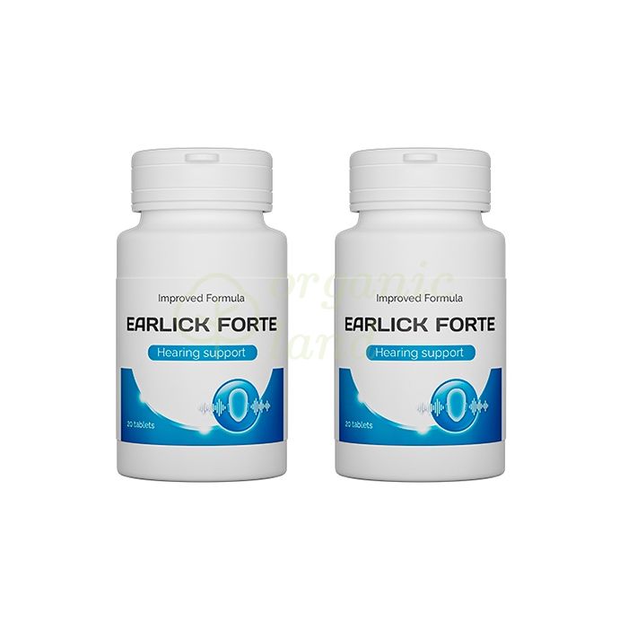 Earlick Forte - tabletki na utratę słuchu