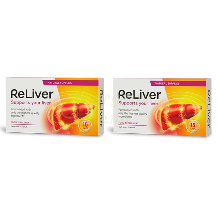 ReLiver - capsules pour améliorer la fonction hépatique